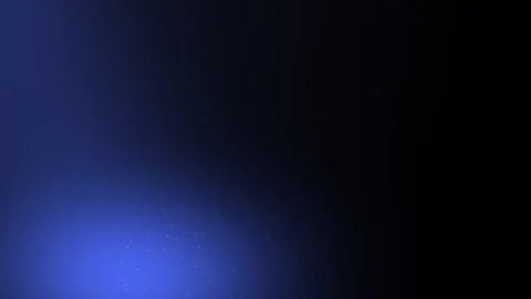 Gradient shifts from blue to black with glowing light source Stock Footage 329901437