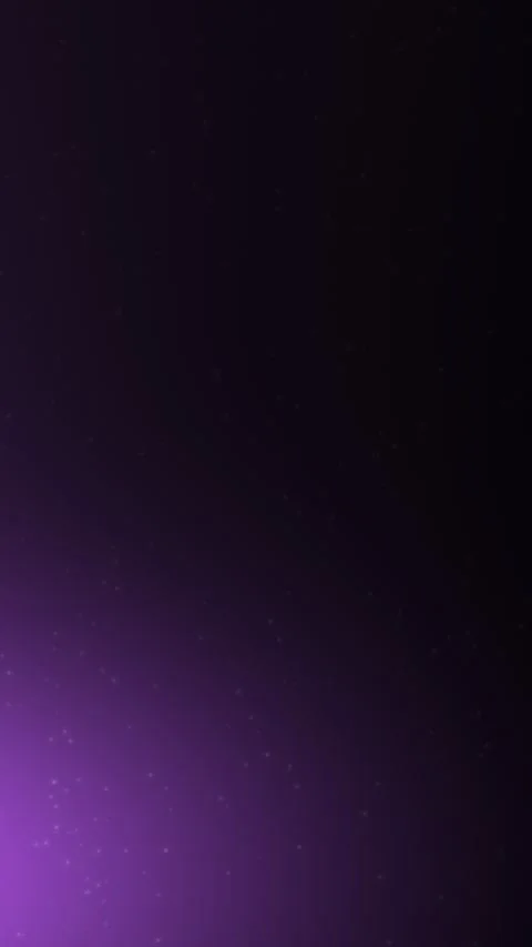 Gradient shifts from deep purple to light purple with drifting white specks Stock Footage 329901410