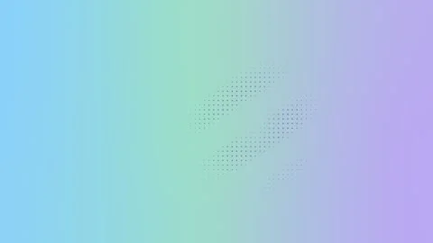 Gradient shifts through blue, green, and purple with halftone dots and soft ligh Stock Footage 329305527