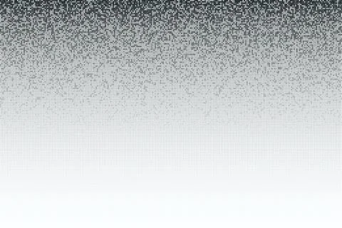 Gradient silver gray seamless shimmer background with shiny round paillettes Stock Illustration