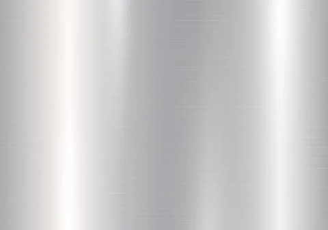 Gradient of silvery metal Stock Illustration