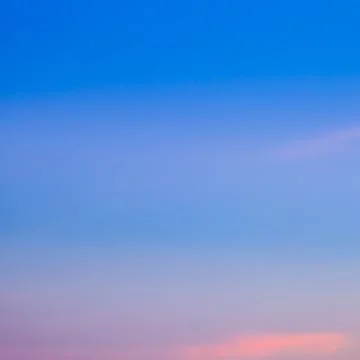 Gradient sky in the evening. Stock Photos