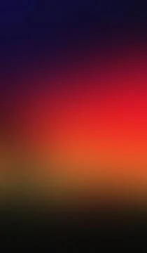 Gradient sky transitions from deep blue to fiery red. Soft, textured tones .. Stock Illustration