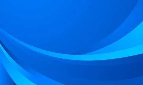 Gradient smooth blue lines background Stock Illustration