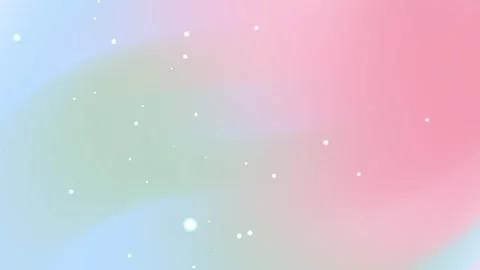 Gradient soft pastel pink and blue and green background with particle white Stock Footage 289732061