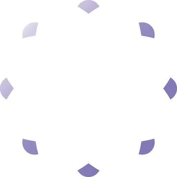 Gradient Soft Shape Clean Abstract Rounded Shapes for Branding and Web Design イラスト素材