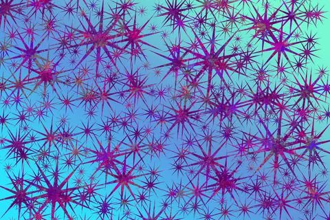 Gradient sparkle style white shiny purple holiday stars blue christmas silver Ilustração Stock