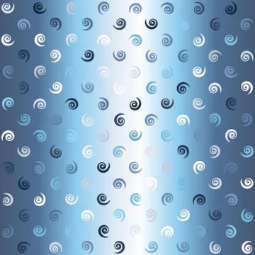 Gradient spiral pattern. Seamless vector イラスト素材