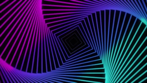 Gradient Squares Loop 4K Stock Footage 265847936