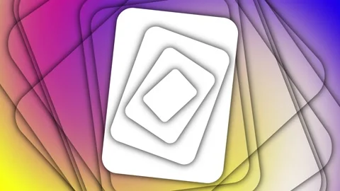 Gradient Squares same less loop Background. vd 465 動画素材 222027605