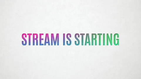 Gradient Streaming And Podcast Banner Loop On Paper Stockbeeldmateriaal 259630253