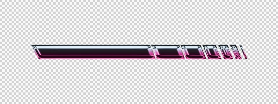 Gradient striped hair dye pattern in pink and purple shades on a white Stock Illustration