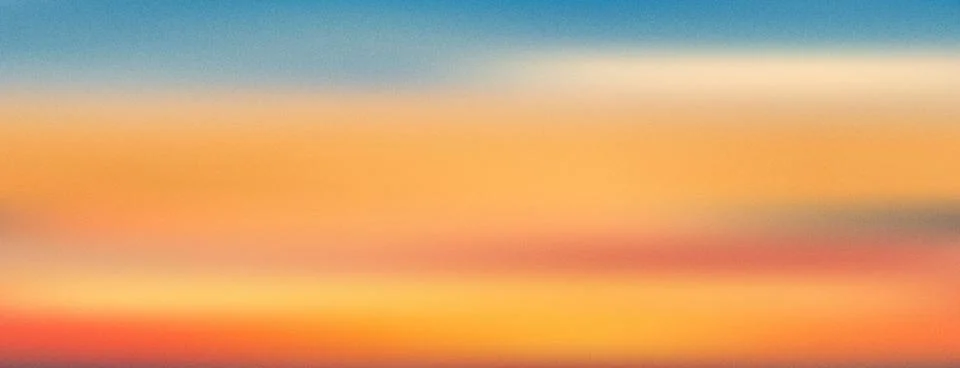 Gradient sunset bg with warm orange and yellow fluid blend. Grainy halftone Stock Illustration