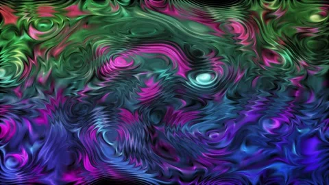Gradient texture and moving multicolor liquid Stock Footage 195006111