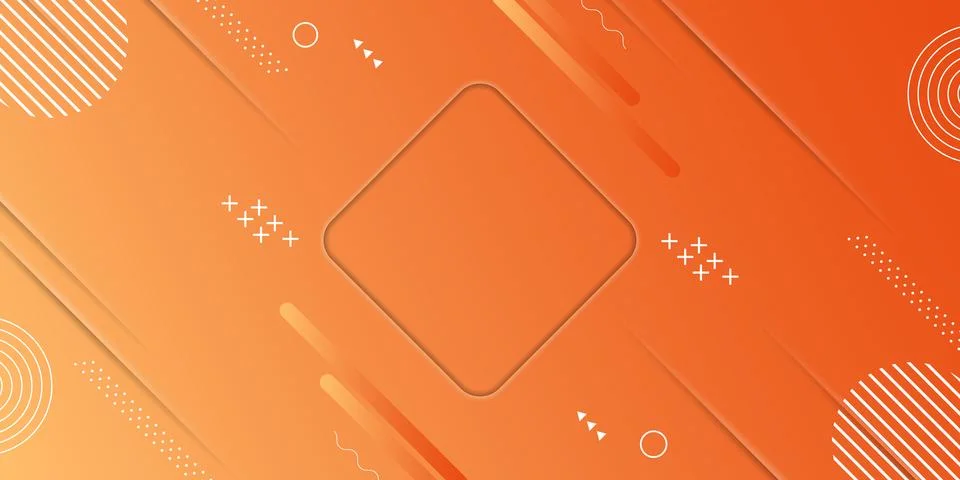 Gradient texture with memphis elements. 스톡 일러스트