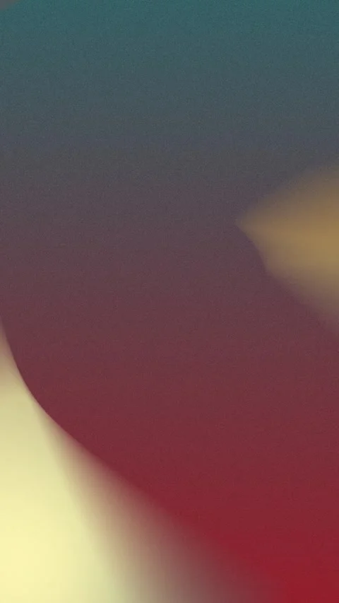 Gradient texture with teal, red, and cream hues. Seamless loop background. 4K Vídeo Stock 309956534