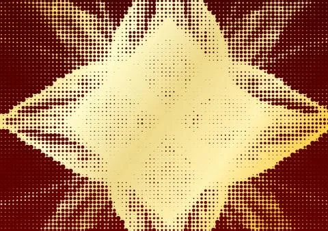 Gradient tiles frame. Stock Illustration