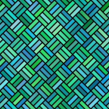 Gradient Tiling Geometric Grid. Seamless Multicolor Pattern. Illustrazione stock