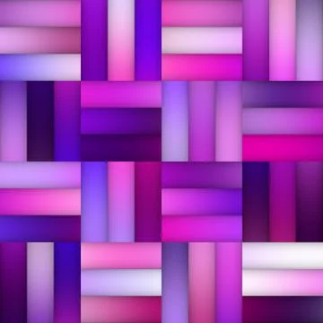 Gradient Tiling Geometric Grid. Seamless Multicolor Pattern Illustrazione stock