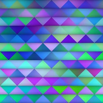 Gradient Tiling Geometric Grid. Seamless Multicolor Pattern 스톡 일러스트