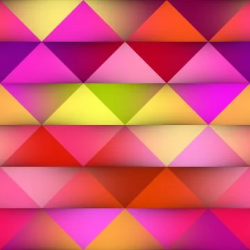 Gradient Tiling Geometric Grid. Seamless Multicolor Pattern Stockillustratie