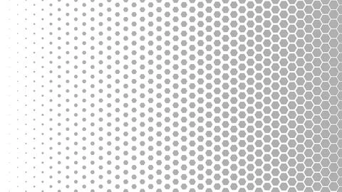 Gradient transition lattice honeycomb background イラスト素材