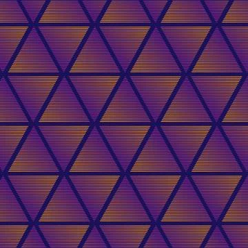 Gradient triangle pattern background Illustrazione stock