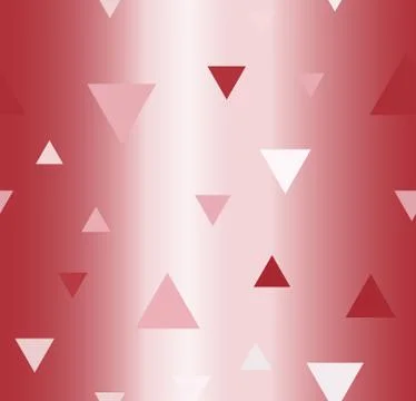 Gradient triangle pattern. Seamless vector background Stock Illustration