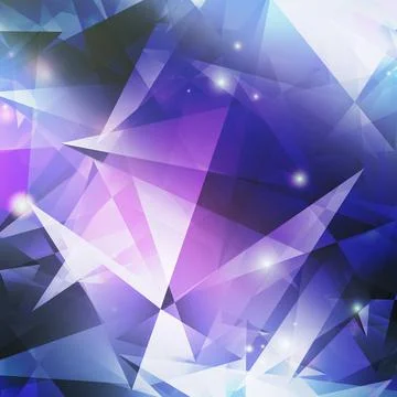 Gradient triangles gradient background. Abstract Pink and blue gradient. Stock Illustration