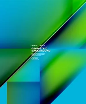 Gradient triangles vector abstract background Stockillustratie