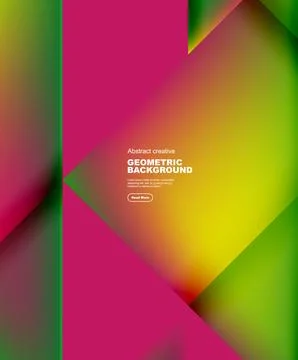 Gradient triangles vector abstract background Stockillustratie