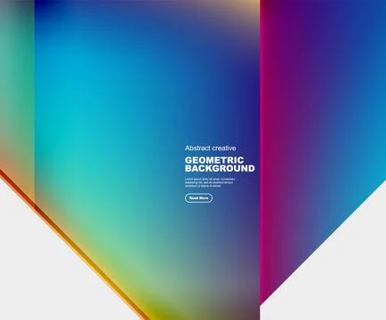 Gradient triangles vector abstract background 스톡 일러스트