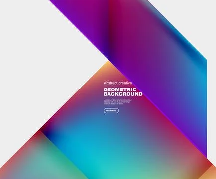 Gradient triangles vector abstract background 스톡 일러스트