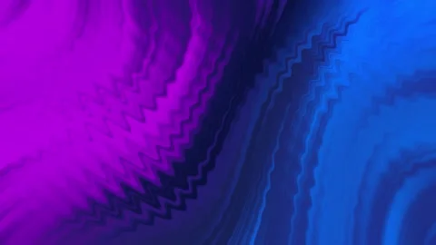 Gradient turbulence between blue and purple wave pattern Stock-Footage 208617715