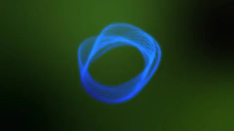 Gradient Typography Background Color With of Blue Circle Stock Footage 183487249