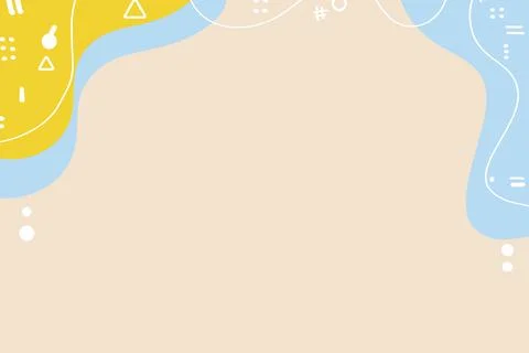 Gradient vector background in flat design. Gradient banner design in a dynami Stock Illustration