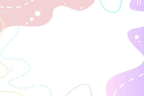 Gradient vector background in flat design. Gradient banner design in a dynami Stock Illustration