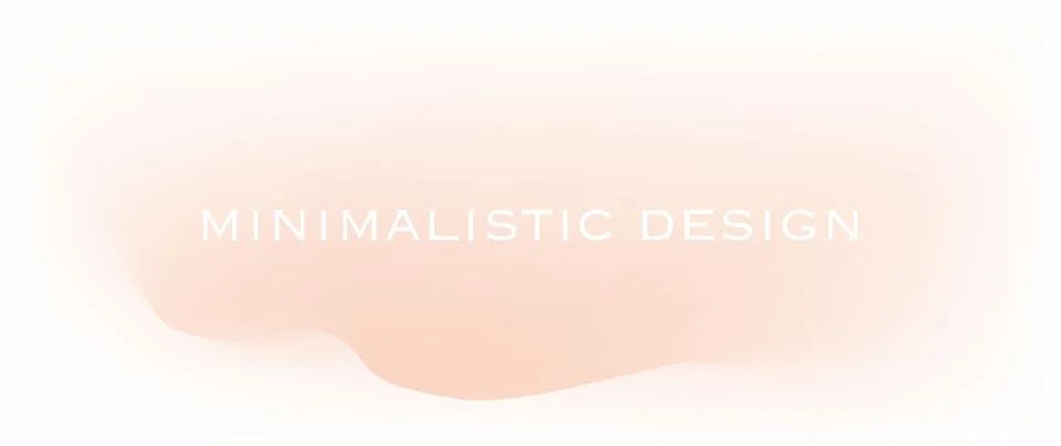 Gradient vector background. Minimal modern abstract design. light orange color Stock Illustration