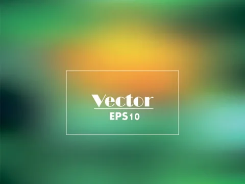 Gradient vector light green-yellow water background Stock Illustration