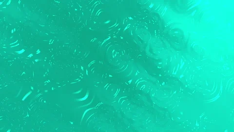 Gradient water creates a turquoise and white abstract design Stock Footage 309925923