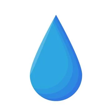 Gradient water droplets icon. vector. Stock Illustration