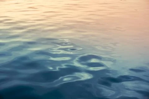 Gradient water surface light Stock Photos