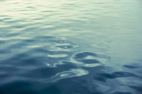 Gradient water surface light Stock Photos