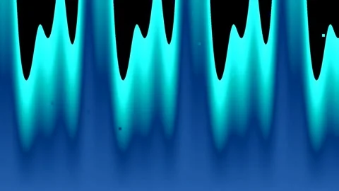 Gradient wave abstract fluid motion background looping design element Stock Footage 336882857