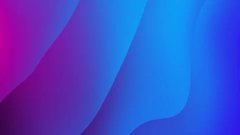 Gradient Wave Background Loop in 4k Video stock 244022431