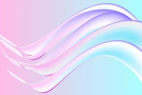 Gradient wave on a delicate background. A wavy pattern of lines Stock Photos