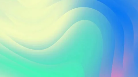 Gradient wave pattern abstract background in pastel colors for digital design Stock Footage 310047680