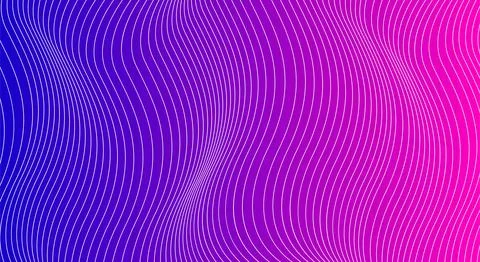 Gradient wave pattern background with vibrant color variations Illustrazione stock