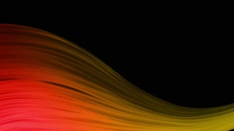 GRADIENT wave surface animation on black background. 4K 60Fps background Stock Footage 219193504