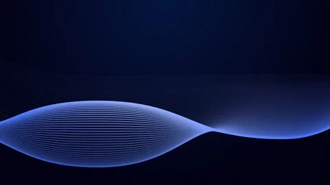 Gradient Wave Technology Background. AI Voice Spectrum. Futuristic Wave. 4K Stock Footage 297193002